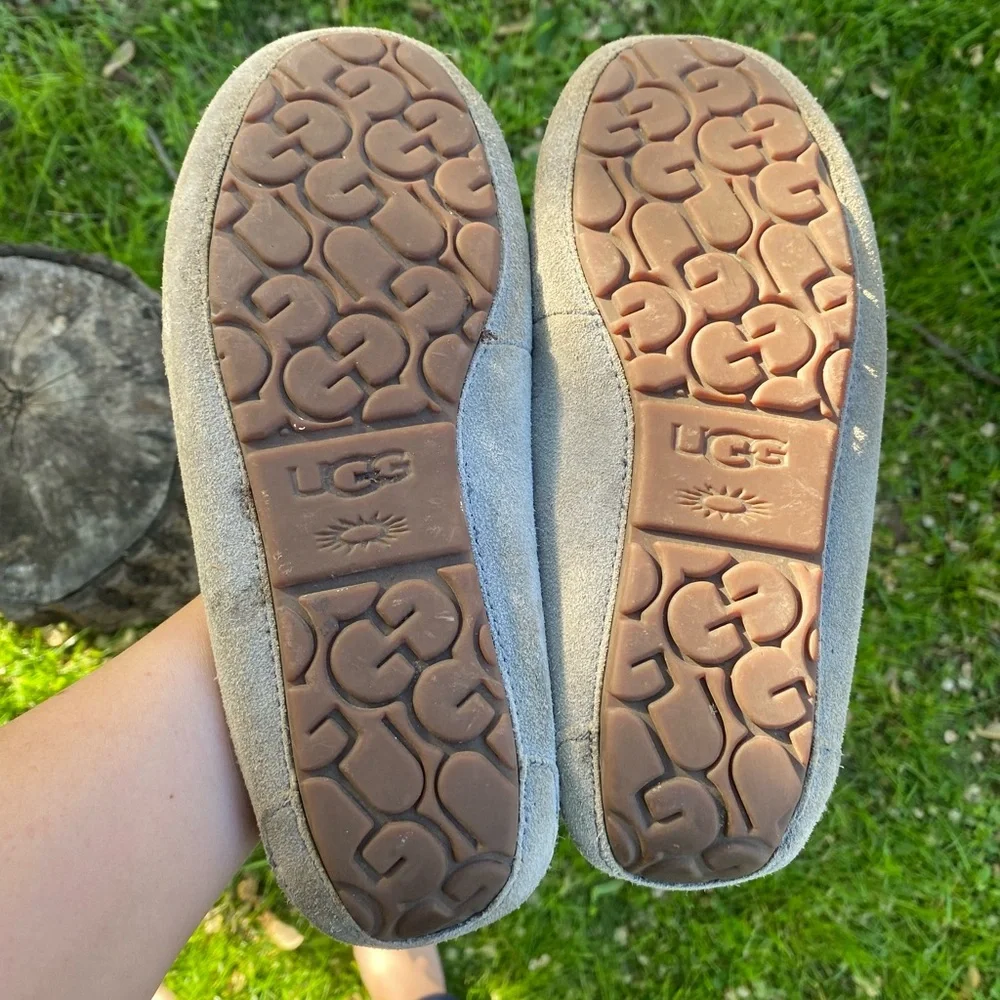 UGG Gray “Ansley” Water Resistant Slipper Size 9 - Picture 12 of 12